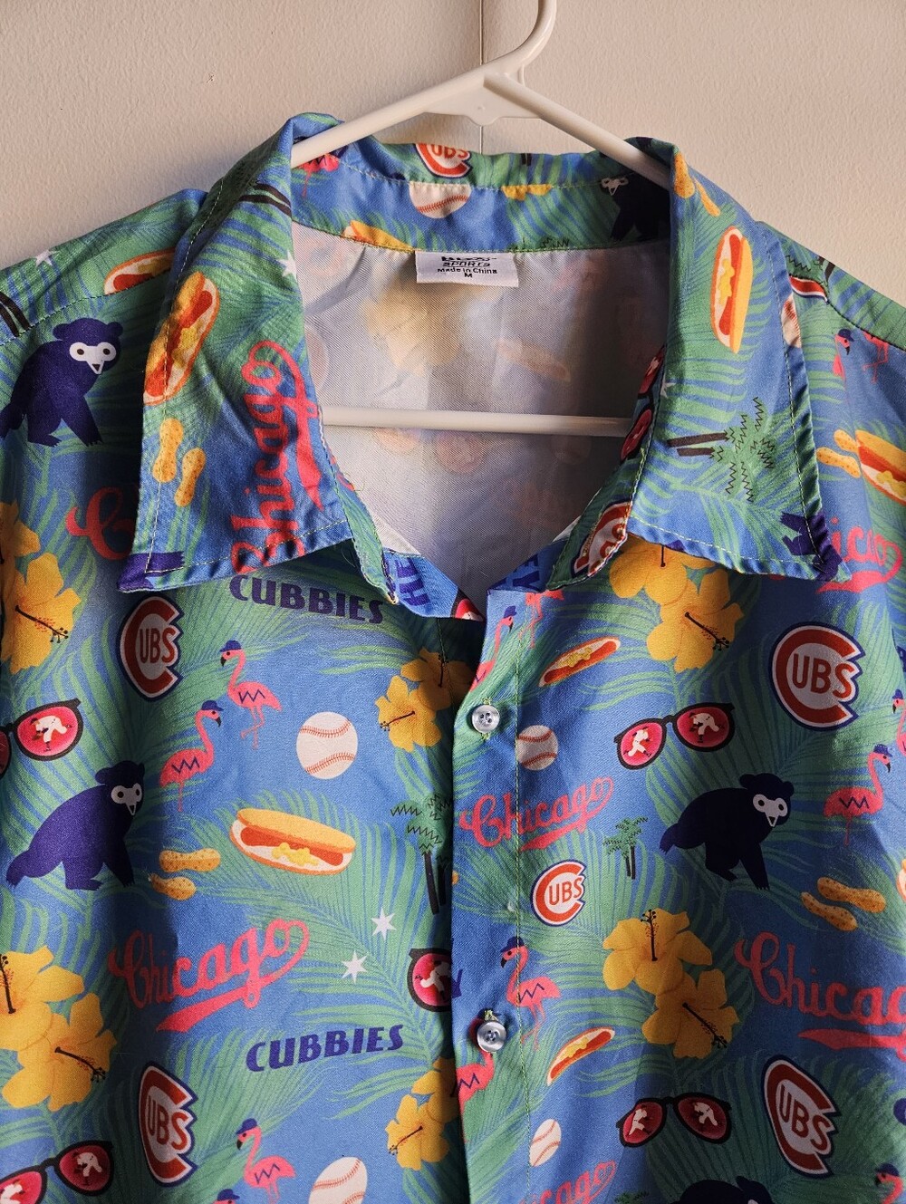2023 Chicago Cubs Jim Beam Hawaiian Shirt in (Unisex) Medium - Picture 2 of 14